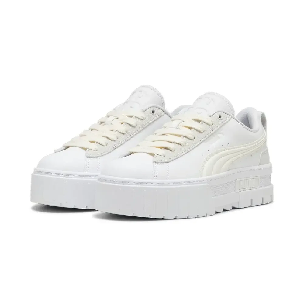 PUMA(プーマ) WOMEN'S SNEAKERS, 24 FALL/WINTER COLOR PUMA WHITE (01), 24.0 CM